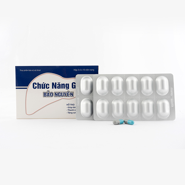 CHỨC NĂNG GAN BẢO NGUYÊN (HỘP 30 VIÊN)