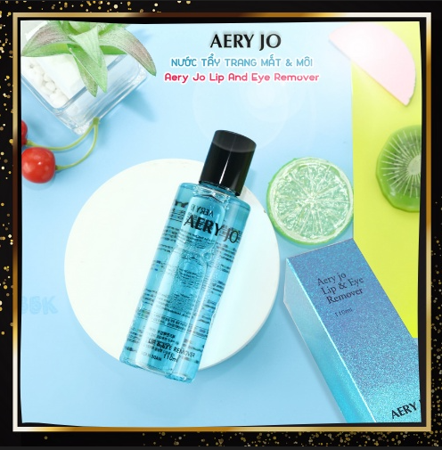 Nước tẩy trang mắt môi Aery Jo Lip & Eye Remove