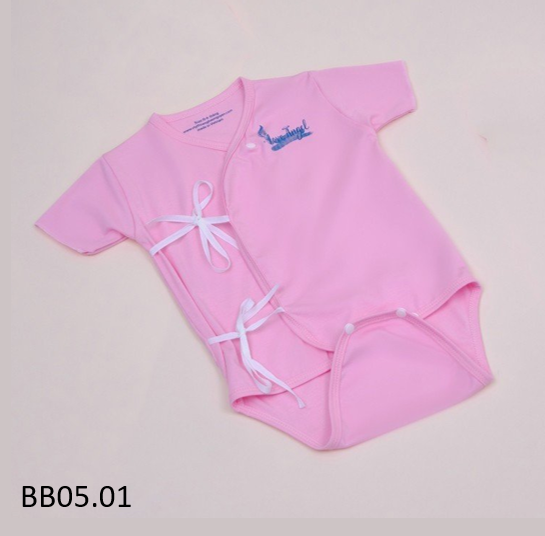 Bộ bodysuit dây tay ngắn Bamboo