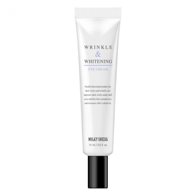 Milky Dress - Kem trị thâm và dưỡng trắng vùng mắt - Wrinkle & White Eye Cream