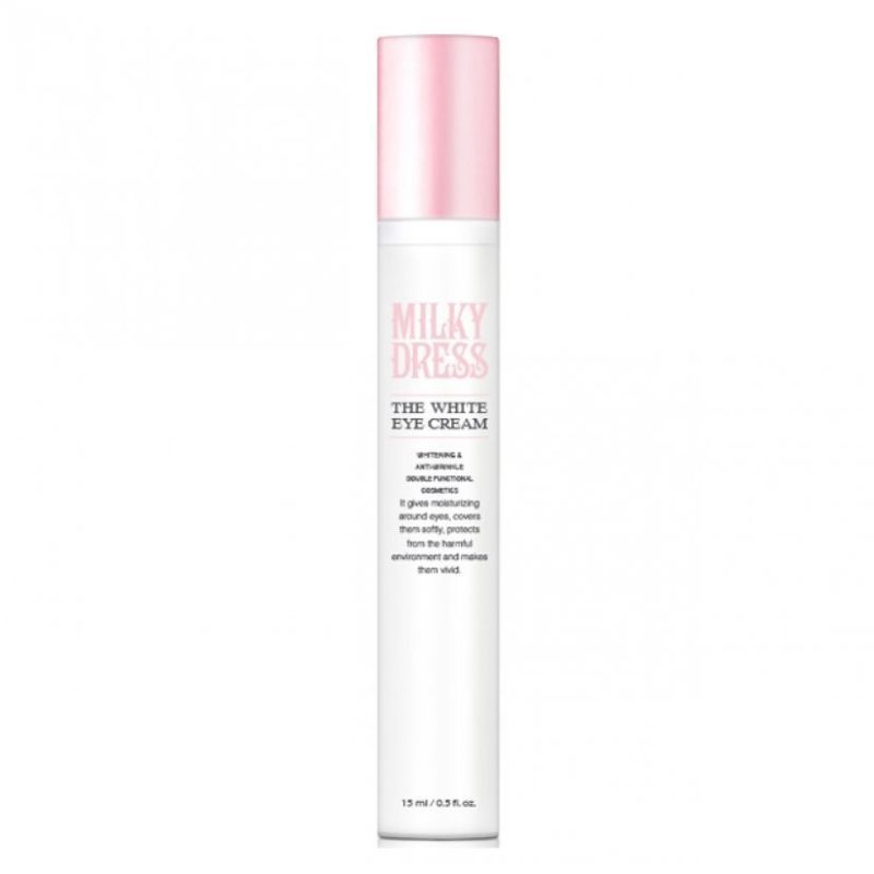 Milky Dress - Kem trị thâm vùng mắt và xoá mờ nếp nhăn The White Eye Cream